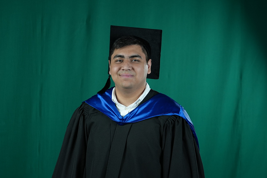 First Class Honours Graduate Saidakbar Akhmedov